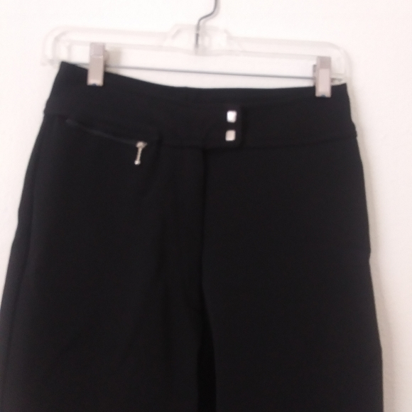 Downhill Racer Schoeller Skifans Black Stirrup Ski Pants - Picture 3 of 8